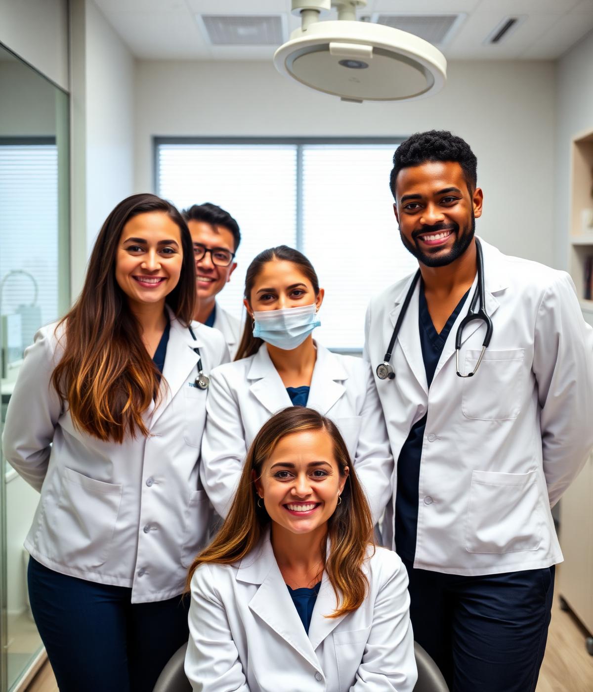 Equipe da Clínica Sorriso